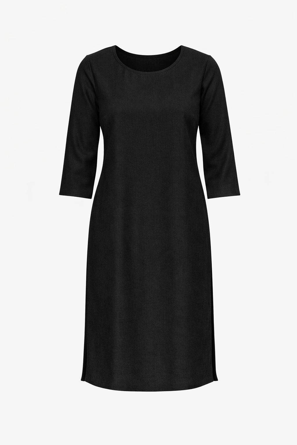 Black Glace Cotton Kurti