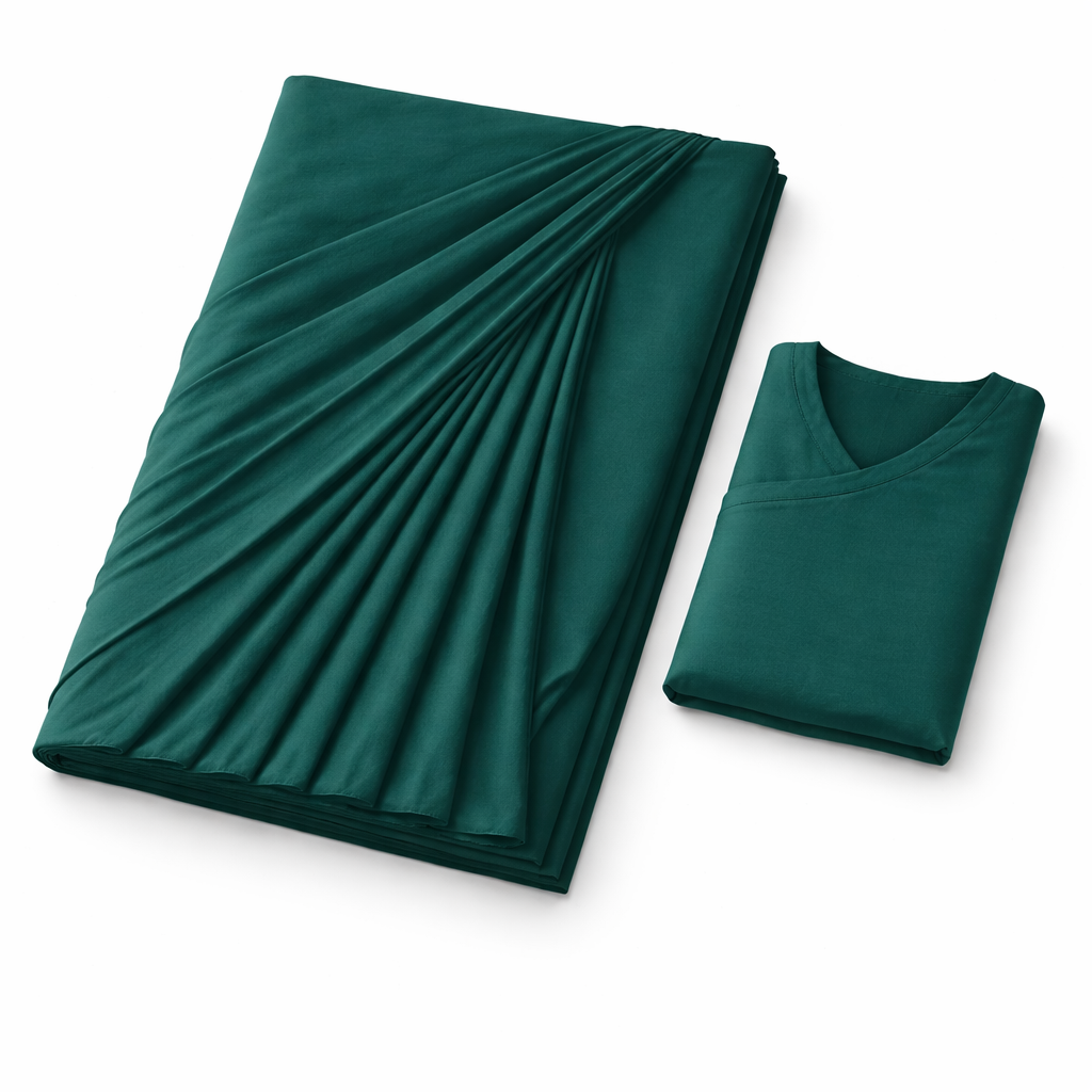 Signature Green Ready-to-Wear Georgette Saree