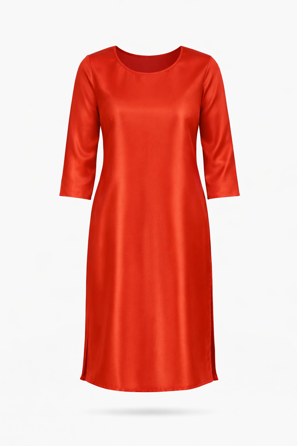 Signature Red Satin Kurti