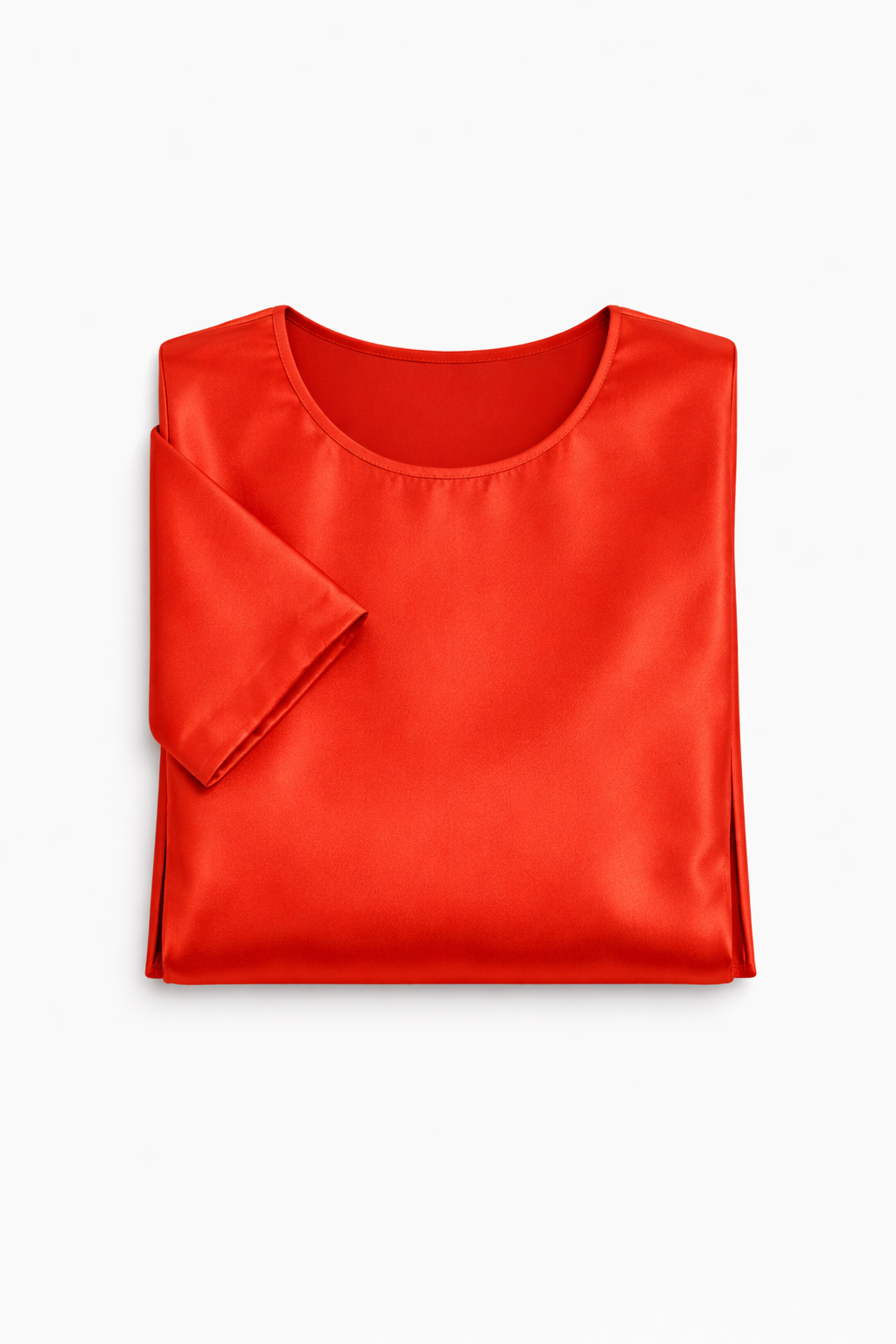 Signature Red Satin Kurti