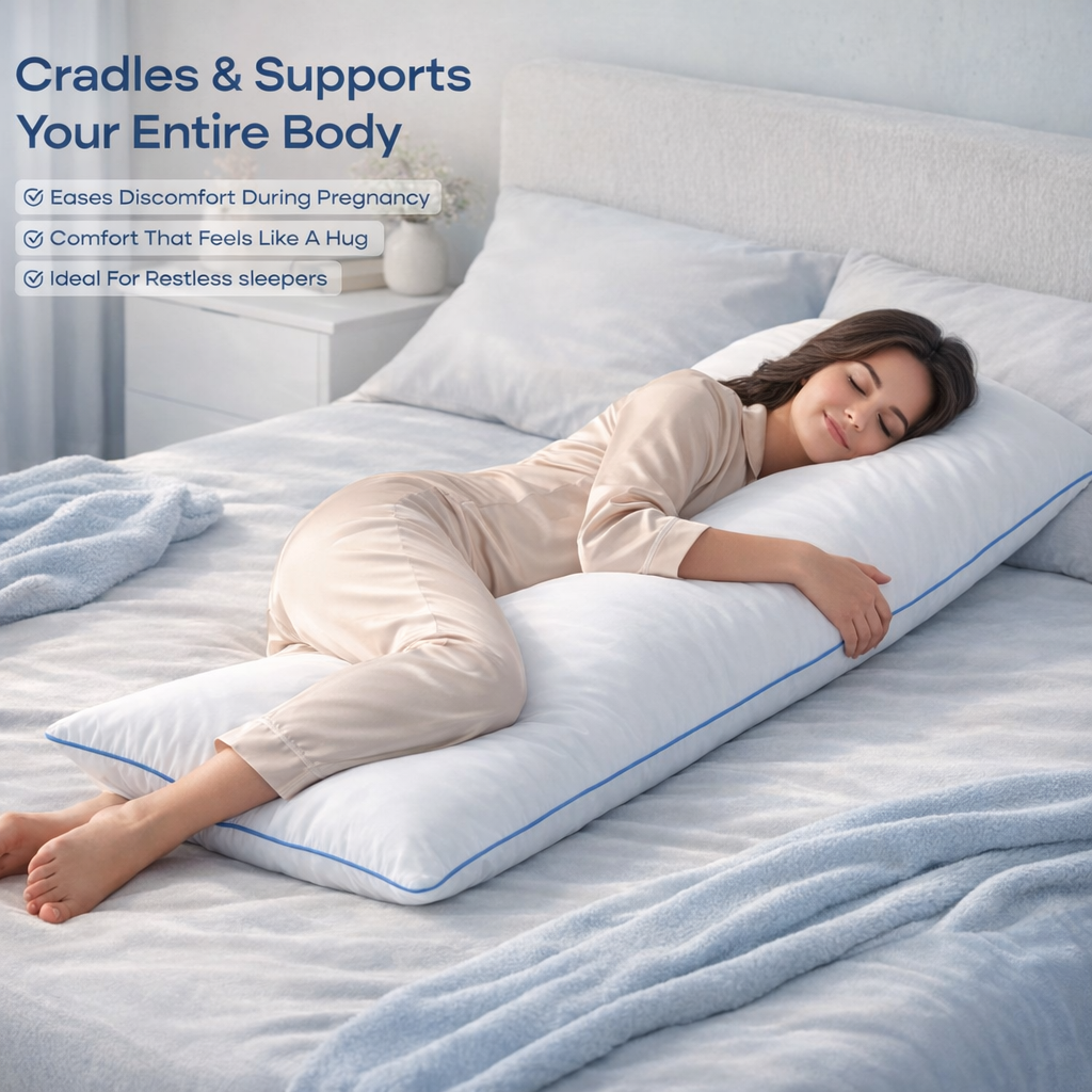 Garmica™ Luxury Body Pillow | Luxury Cuddle Pillow