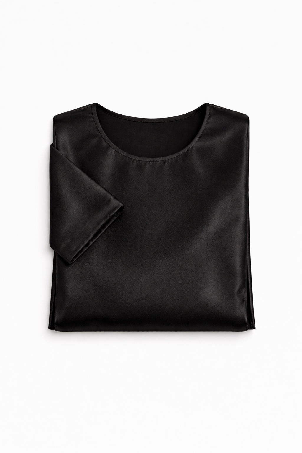 Signature Black Satin Kurti